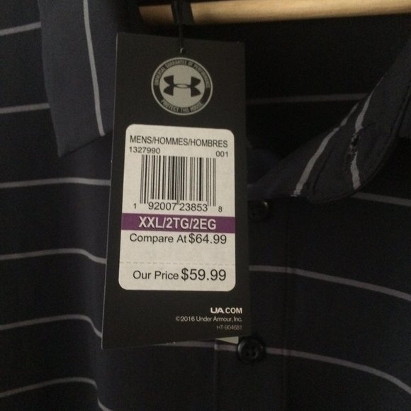 Under Armour HeatGear Polo Shirt - Picture 4 of 6